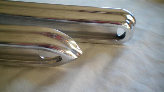 Euro Rear Pointed Bumper Trim 65-67